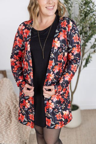 IN STOCK Classic Cardigan - Sunset Floral FINAL SALE
