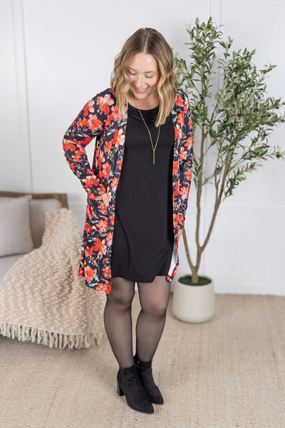 IN STOCK Classic Cardigan - Sunset Floral FINAL SALE