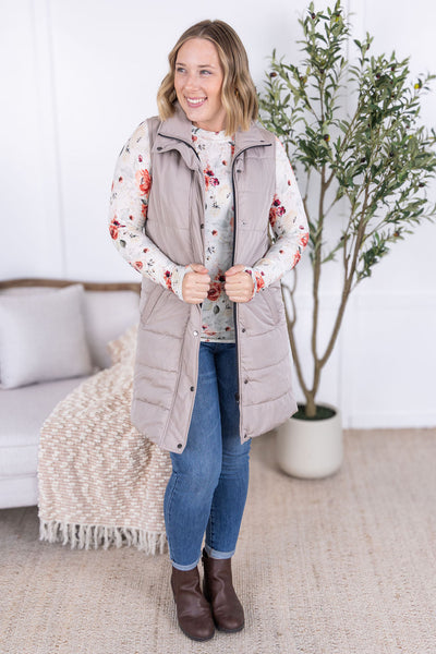 IN STOCK Blair Long Sleeve Top - Pink Bloom