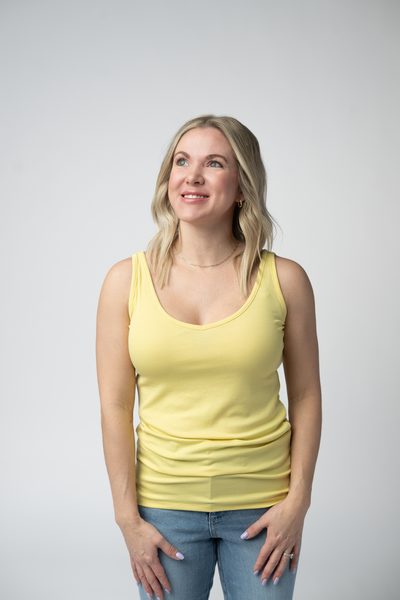 IN STOCK Kennedy Tank - Lemon