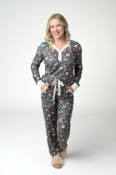 IN STOCK Cozy Pajama Set - Wildflower Meadow