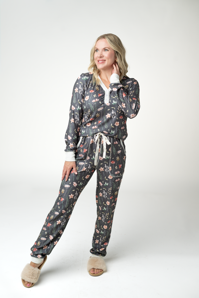 IN STOCK Cozy Pajama Set - Wildflower Meadow