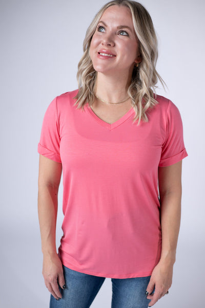 IN STOCK Sophie Top - Sun Kissed Coral