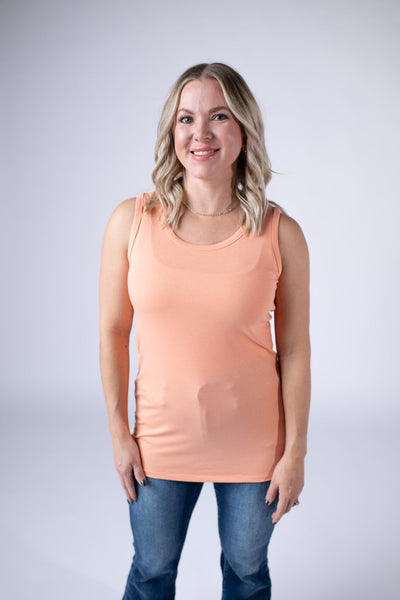 IN STOCK Ava Tank - Melon FINAL SALE