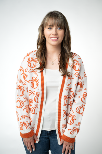 IN STOCK Pumpkins Pocket Cardigan FINAL SALE
