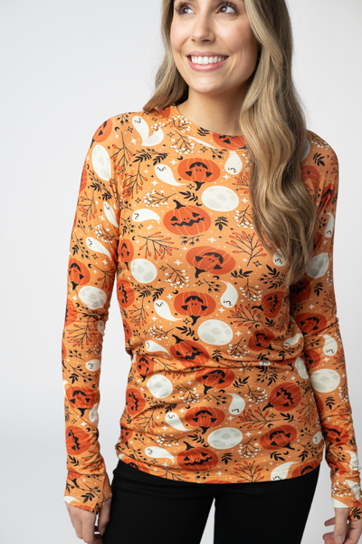 IN STOCK Blair Long Sleeve Top - Spooky Autumn