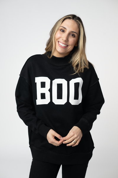 IN STOCK Piper Reversible Sweatshirt - BOO FINAL SALE