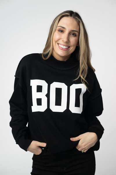 IN STOCK Piper Reversible Sweatshirt - BOO FINAL SALE
