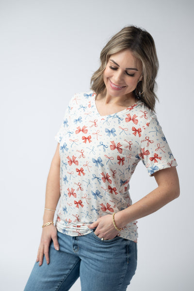 IN STOCK Sophie Top - American Bows FINAL SALE