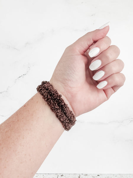 IN STOCK Fuzzy Duo Hair Tie Set FINAL SALE