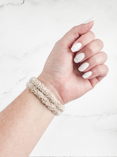 IN STOCK Fuzzy Duo Hair Tie Set FINAL SALE