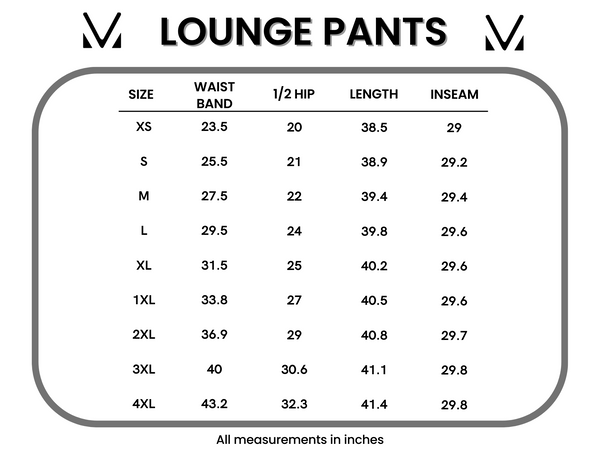 IN STOCK Lounge Pants - Trick-Or-Treat Checkered FINAL SALE