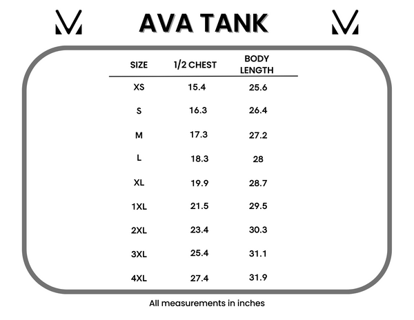 IN STOCK Ava Tank - Petal Gardens