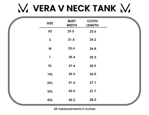 IN STOCK Vera V Neck Tank - Teal