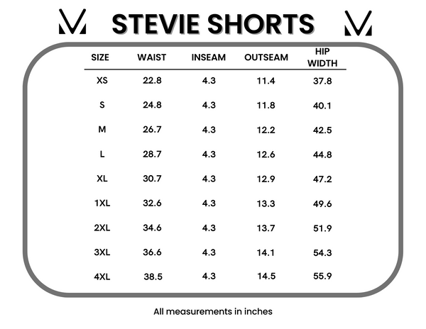 IN STOCK French Terry Stevie Shorts - Dusty Blue