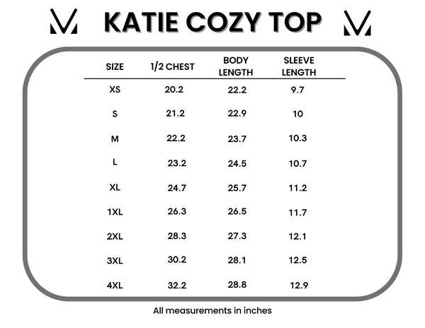 IN STOCK Katie Cozy Top - Blushwood Floral