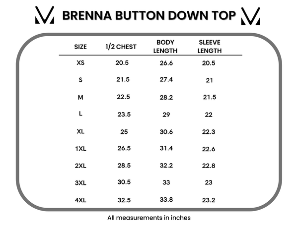 IN STOCK Brenna Button Down Top - Teal FINAL SALE