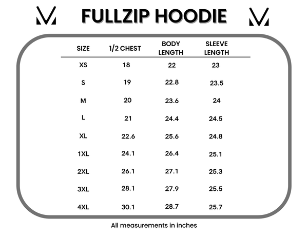 IN STOCK Fullzip Hoodie - Striped Red, White, and Micro Blue Stars FINAL SALE