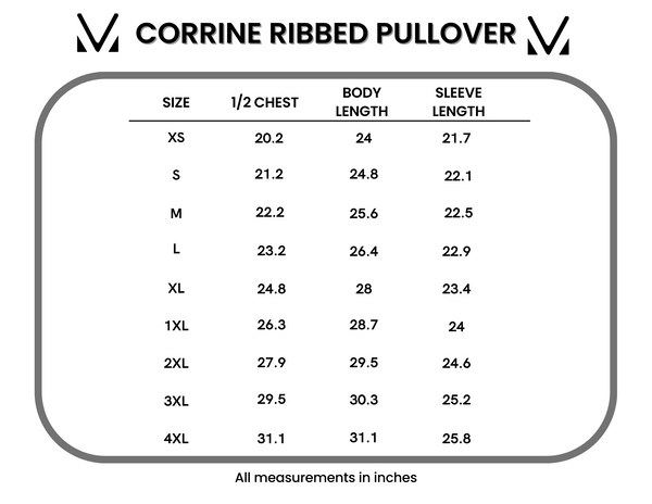 IN STOCK Corrine Ribbed Pullover Top - Coral FINAL SALE