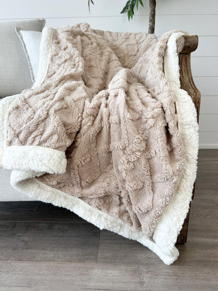 Cable Knit Blanket