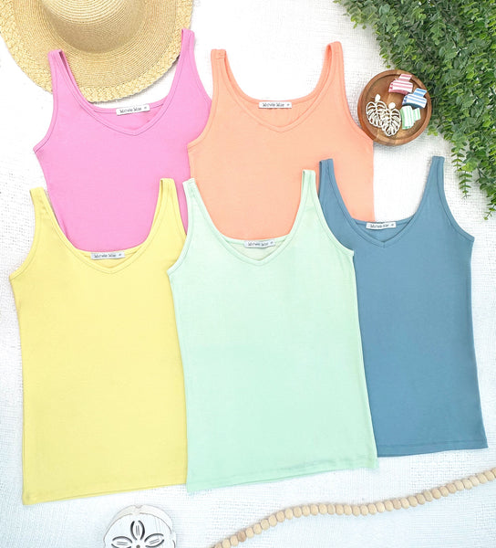 IN STOCK Kennedy Tank - Melon